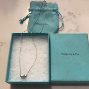 Tiffany & Co bean necklace